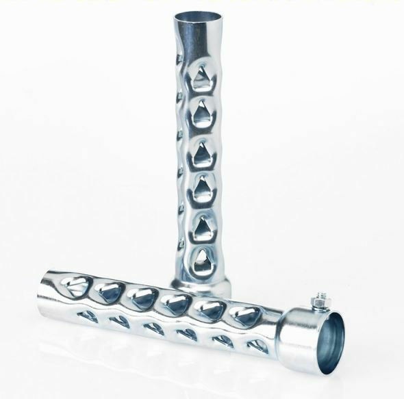 Krümmer Schalldämpfer 1 3/4" dB Killer 8" lang, für Harley - Davidson
