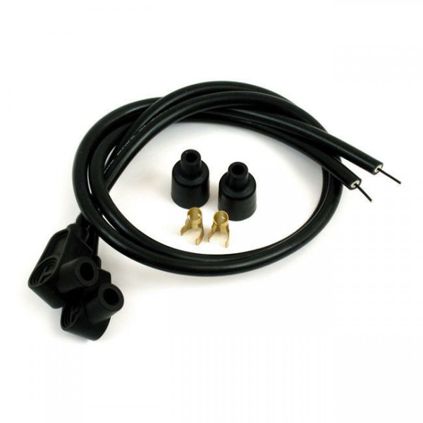 Taylor Zündkabel 8mm Spiro Pro, schwarz, für Harley-Davidson
