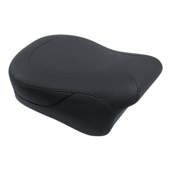 Mustang Sozius Sitz Pad, 11,5" Schwarz, f. Harley-Davidson Touring 97-18