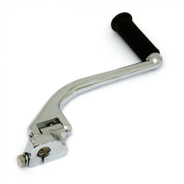 Kickerarm, Kickstarter Arm, Late Style Chrom, für Harley - Davidson