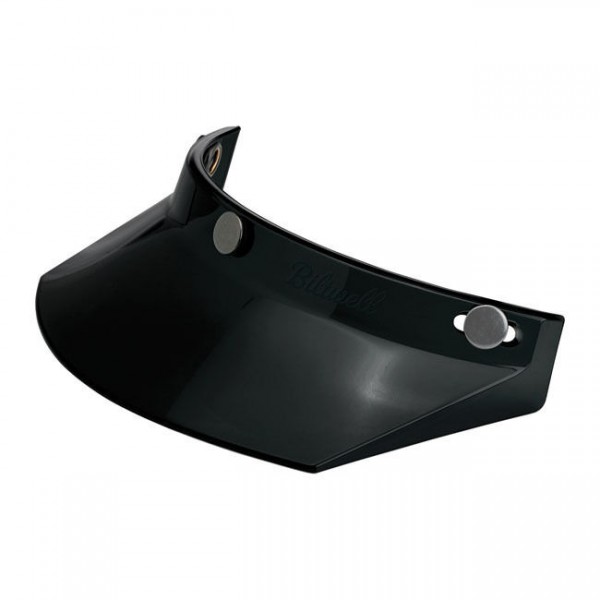 Biltwell Moto Cross Visier, Schwarz, für Jethelme