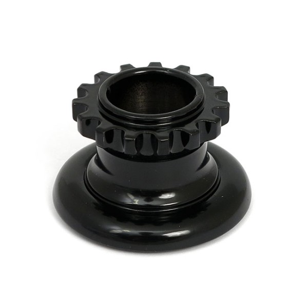 Samwel Lagereinstellmutter Schwarz f. Harley-Davidson FL, EL 39-48 Springergabel