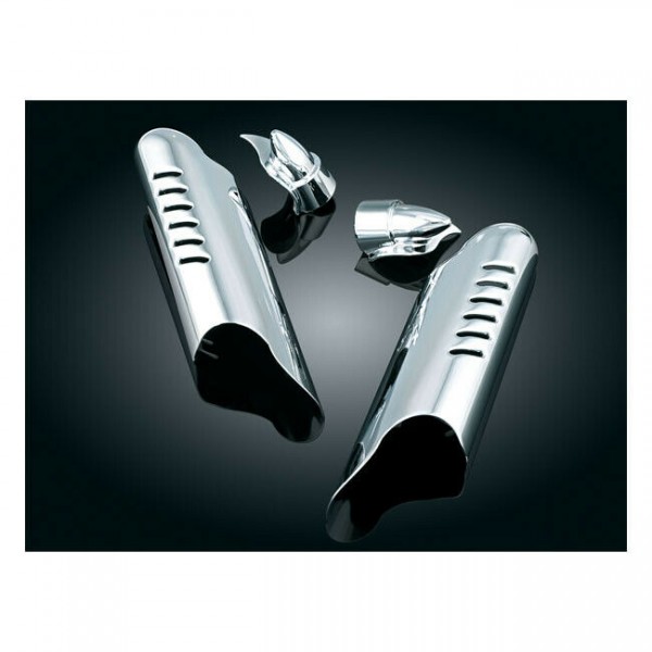 Küryakyn Tauchrohrverkleidung Chrom, für Harley-Davidson Touring 00-13