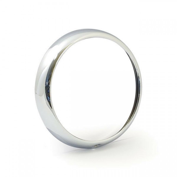 Lampenring 7" Chrom für Harley-Davidson FL, FLH 60-84 incl. Federn und Dichtung