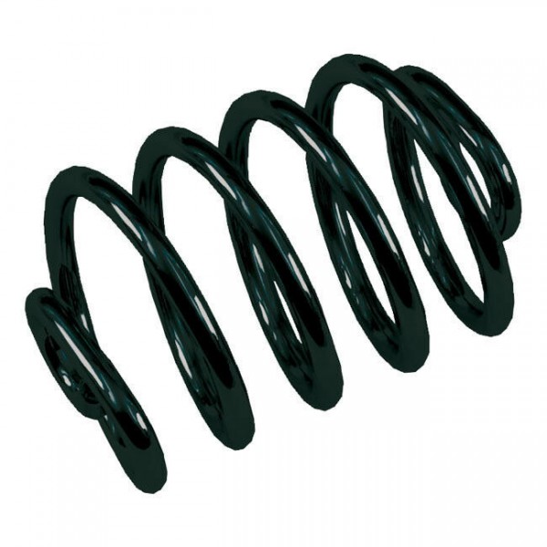Solo Sattel Federn 4", Schwarz, gerade, 1 Paar, Old School, Harley - Davidson
