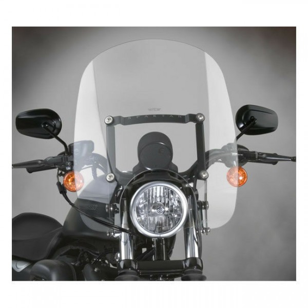 National Cycles Spartan Windshield 18,5", klar für Harley-Davidson XL 86-19