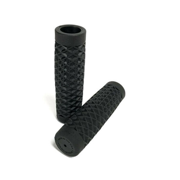 Cult Vans Style Griffe 7/8", Schwarz, für Harley-Davidson
