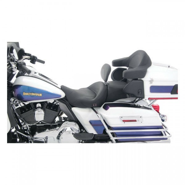 Mustang Super Touring Sitzbank beheizt Lehne, f. Harley-Davidson Touring 08-17