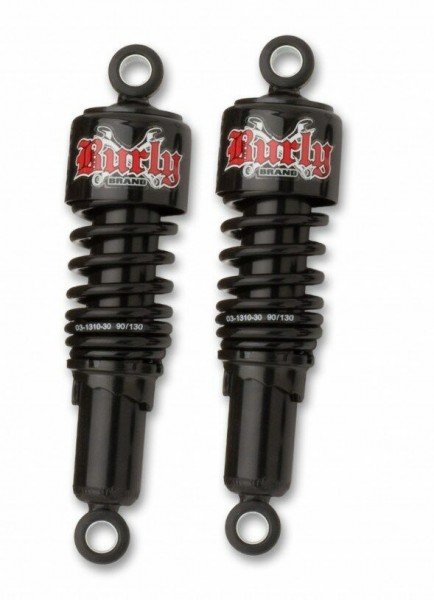 Burly Slammer Shock, Stoßdämpfer Tieferlegung,10,5" für Harley Davidson 04-18 XL