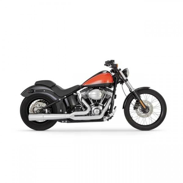Vance & Hines 2-1 Pro-Pipe Chrom, für Harley-Davidson Softail 12-17
