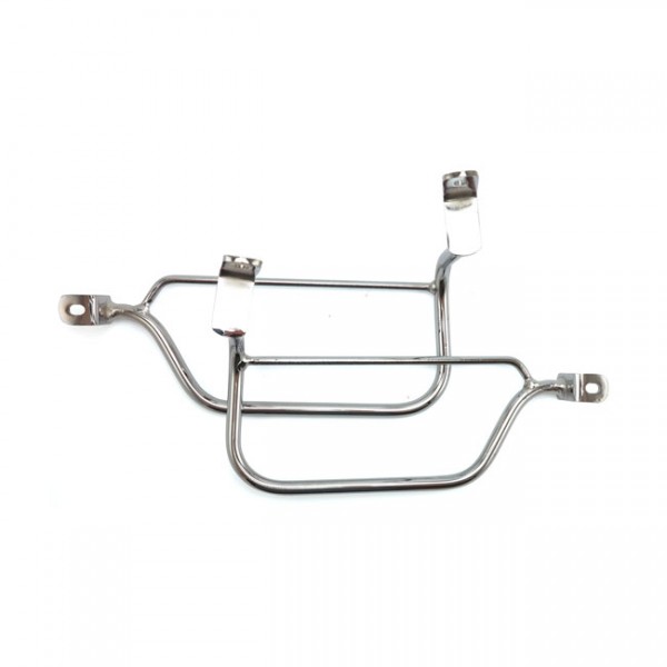 Longride Satteltaschehalter Chrom, für Triumph Bonneville bis 05-15
