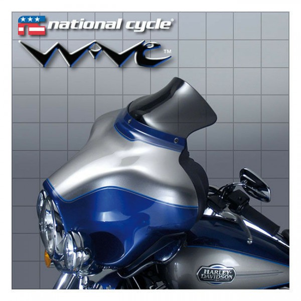 National Cycles Windshield Wave 5,25" getönt, f. Harley-Davidson FLHT 96-13