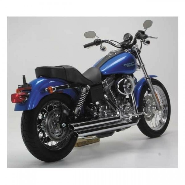 Vance & Hines Big Shots Staggered Chrom f. Harley-Davidson Dyna 91-05