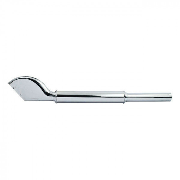 Schalldämpfer Fishtail Side Valve Style Chrom Endtopf für Harley-Davidson