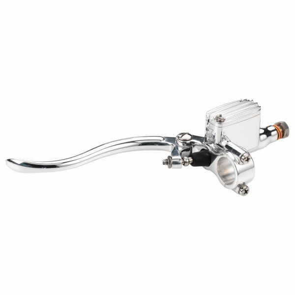 KustomTech Kupplungszylinder 14mm DeLuxe Aluminium poliert für Harley-Davidson