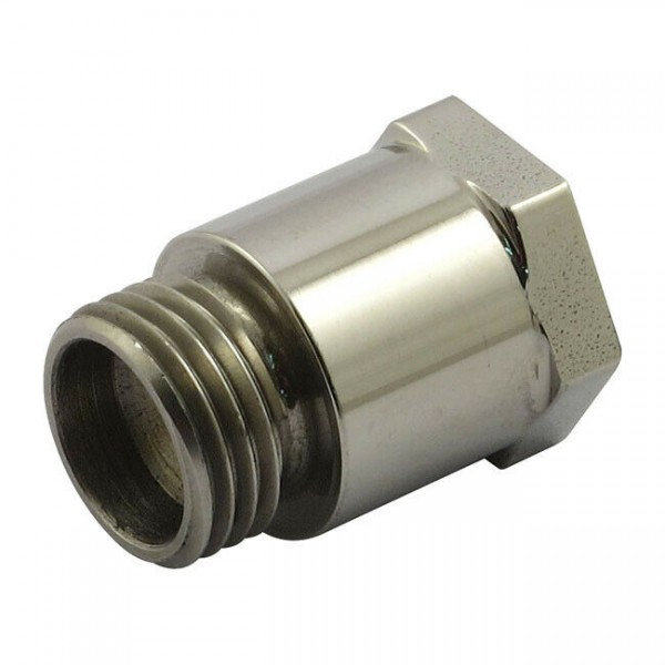 Öldruckmesser Fitting , 9/16-18 auf 1/8NPT für Harley-Davidson Big Twin 38-69