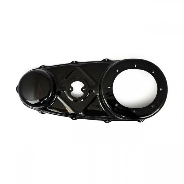 Paughco Primär Cover, Primärdeckel Schwarz für Harley-Davidson Big Twin 36-54