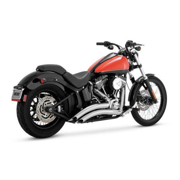 Thorcat Big Radius 2-2 Chrom für Harley-Davidson Softail 87-99 mit TÜV!