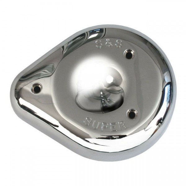S&S Luftfilter Deckel Teardrop Chrom, für Harley - Davidson S&S Super B/D