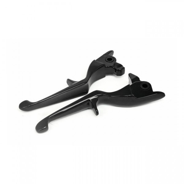 Küryakyn Trigger Brems & Kupplungshebel Schwarz f. Harley-Davidson Touring 17-20