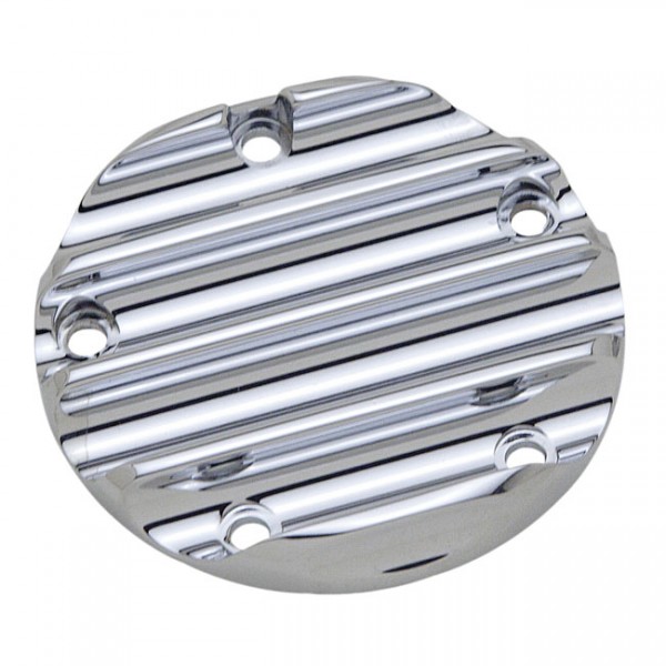 Covingtons Point Cover Finned Chrom, für Harley-Davidson Twin Cam 99-17